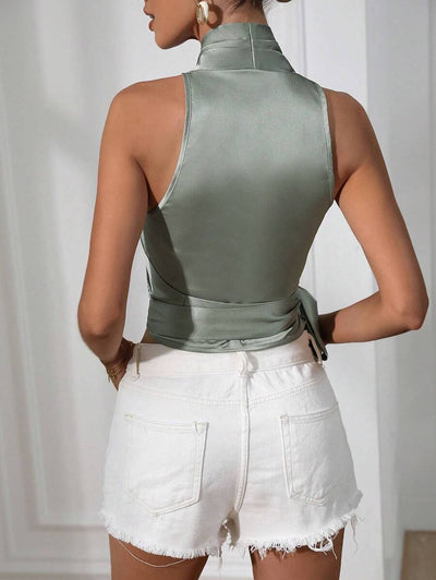 MF Elegant blouse - Knotted and unique