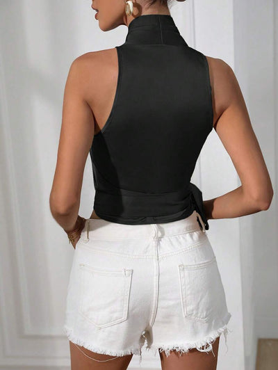 MF Elegant blouse - Knotted and unique