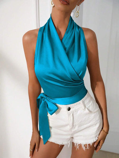 MF Elegant blouse - Knotted and unique