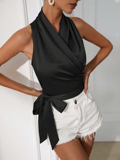 MF Elegant blouse - Knotted and unique