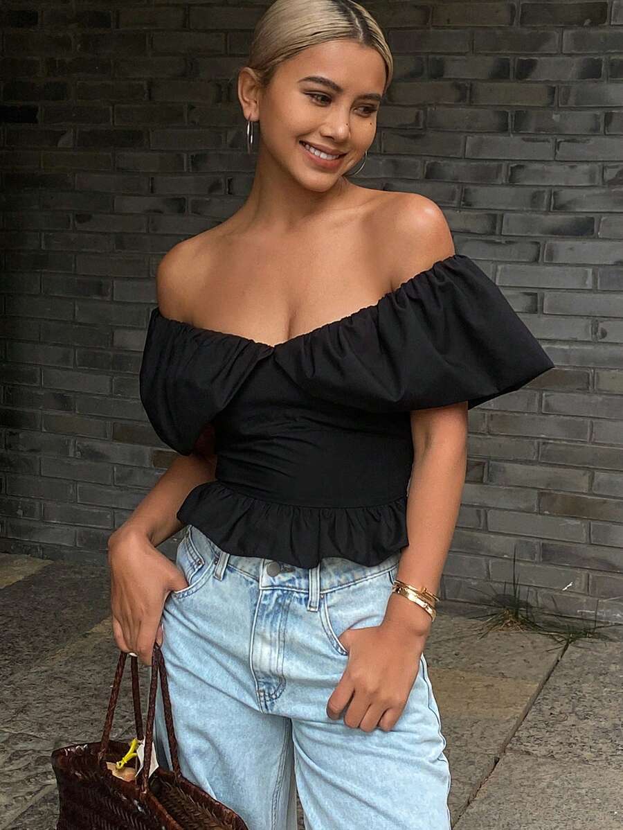 MF Blouse top- Elegant en chique