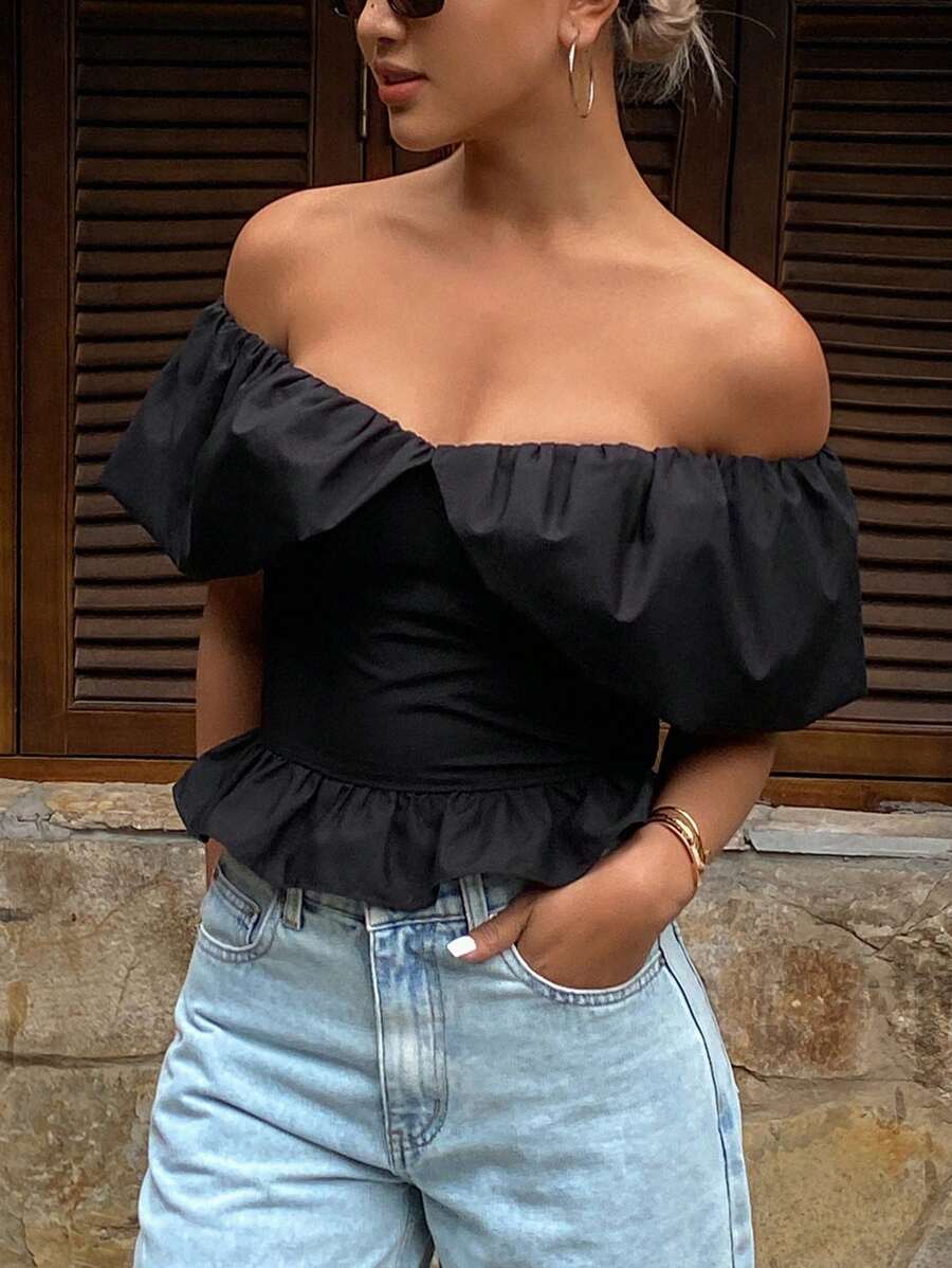 MF Blouse top- Elegant en chique