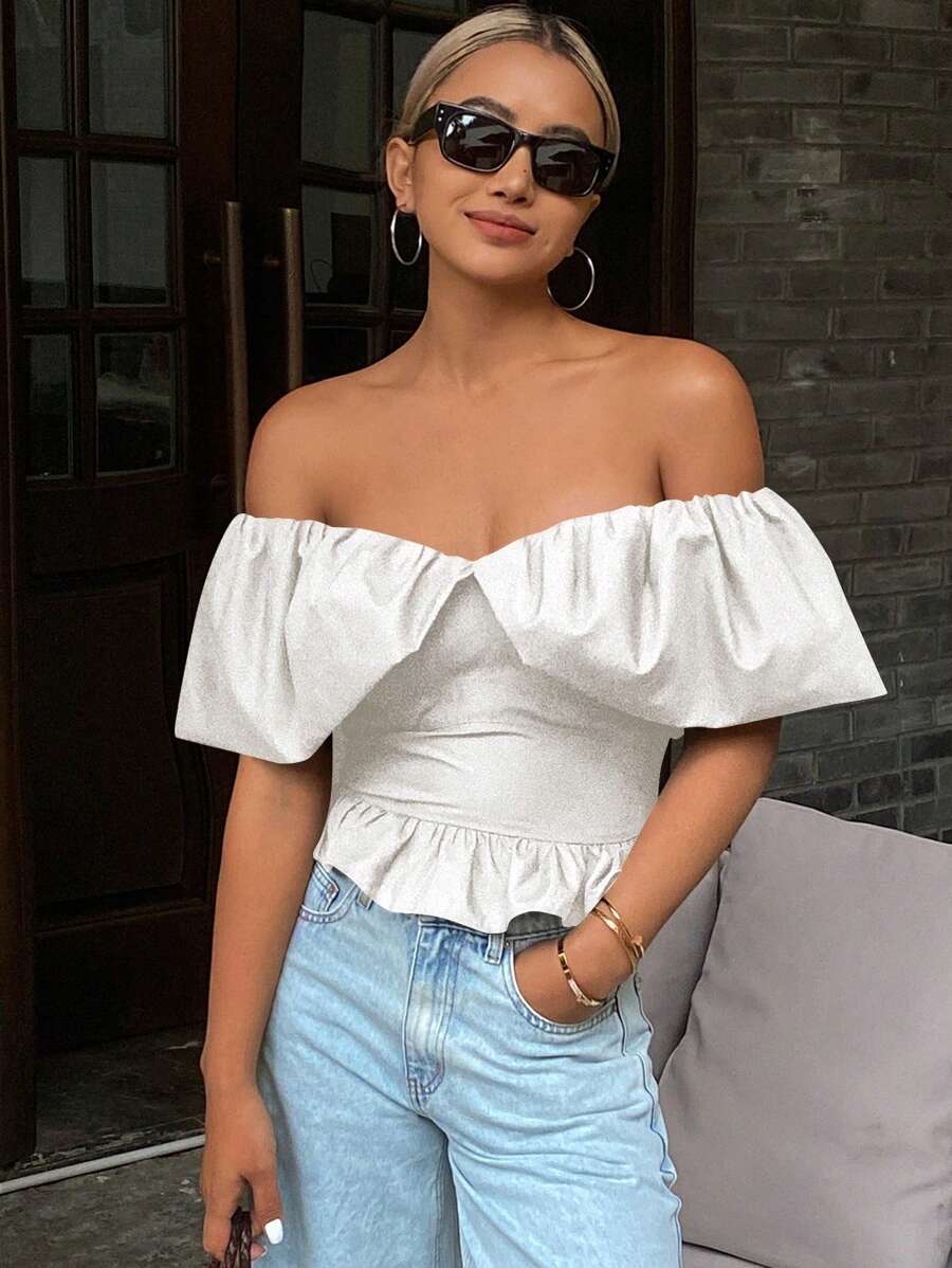 MF Blouse top- Elegant en chique