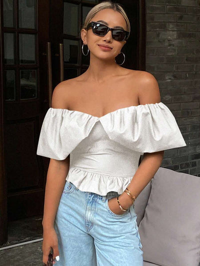 MF Blouse top- Elegant en chique