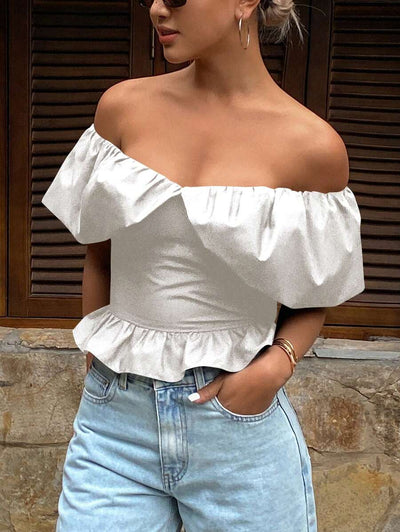 MF Blouse top- Elegant en chique