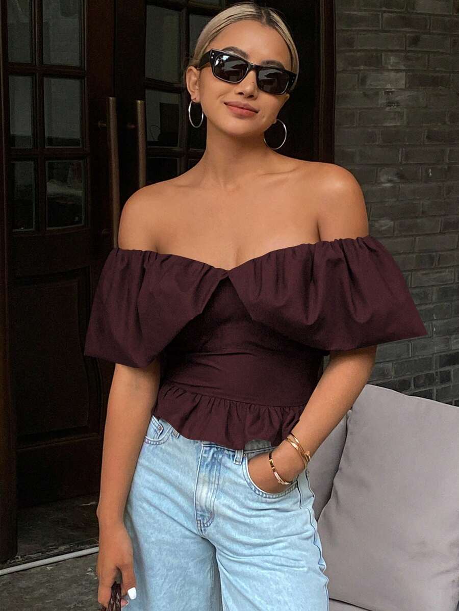 MF Blouse top- Elegant en chique