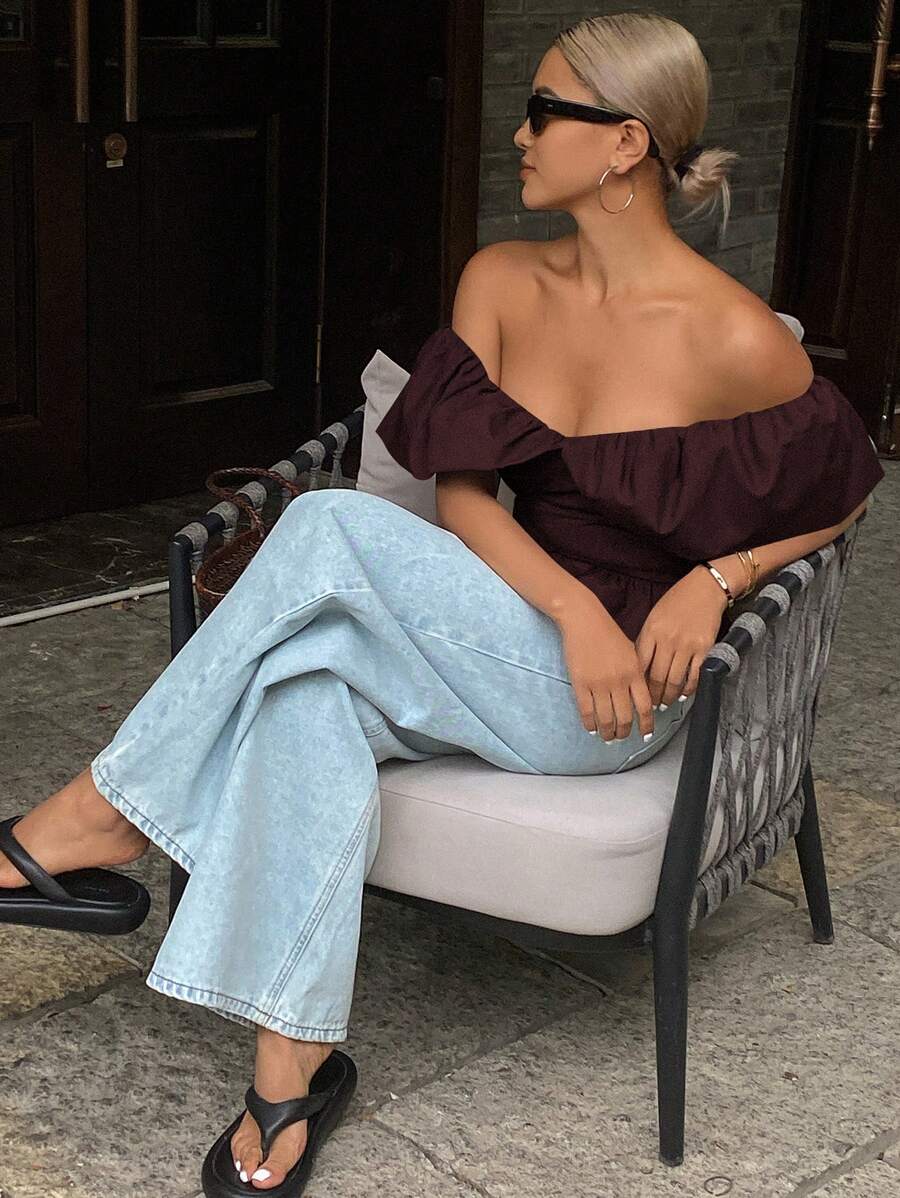 MF Blouse top- Elegant en chique