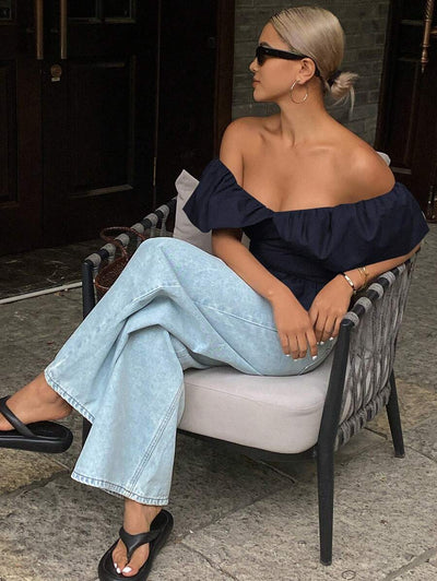 MF Blouse top- Elegant en chique