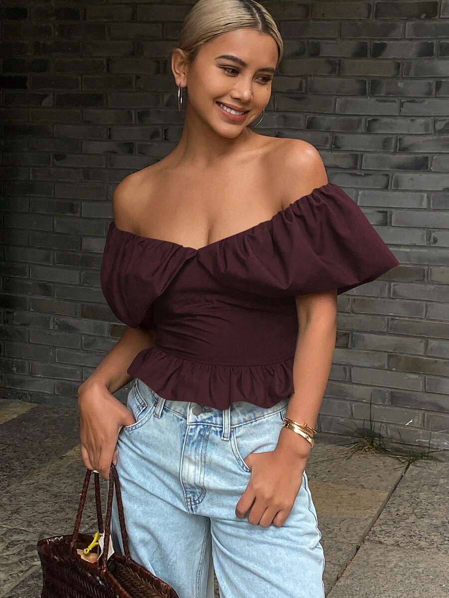 MF Blouse top- Elegant en chique