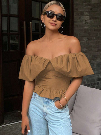 MF Blouse top- Elegant en chique