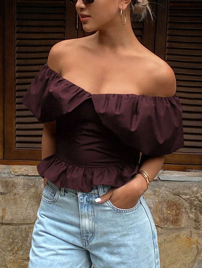 MF Blouse top- Elegant en chique