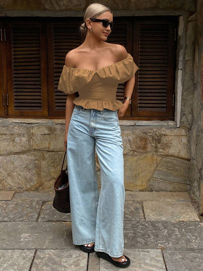 MF Blouse top- Elegant en chique