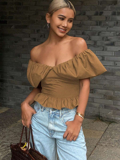 MF Blouse top- Elegant en chique