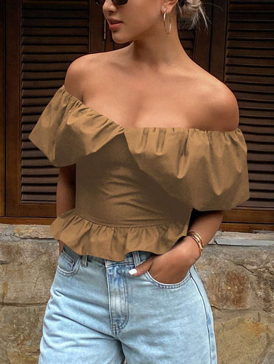 MF Blouse top- Elegant en chique