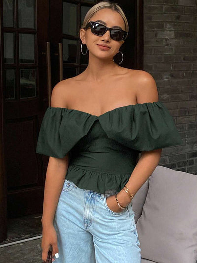 MF Blouse top- Elegant en chique
