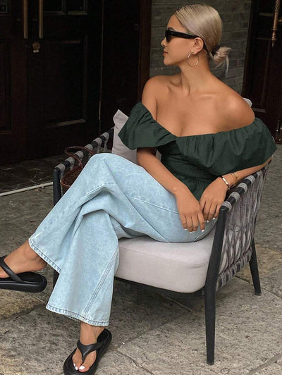MF Blouse top- Elegant en chique