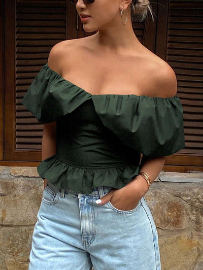 MF Blouse top- Elegant en chique