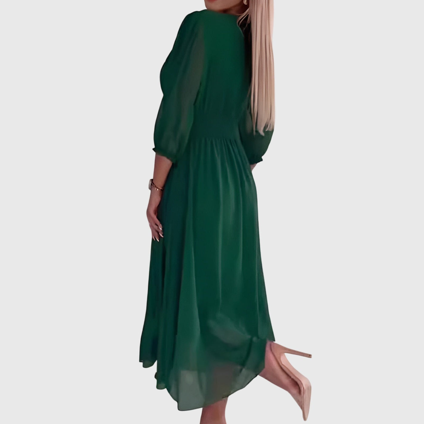 MF Silky Chiffon Dress