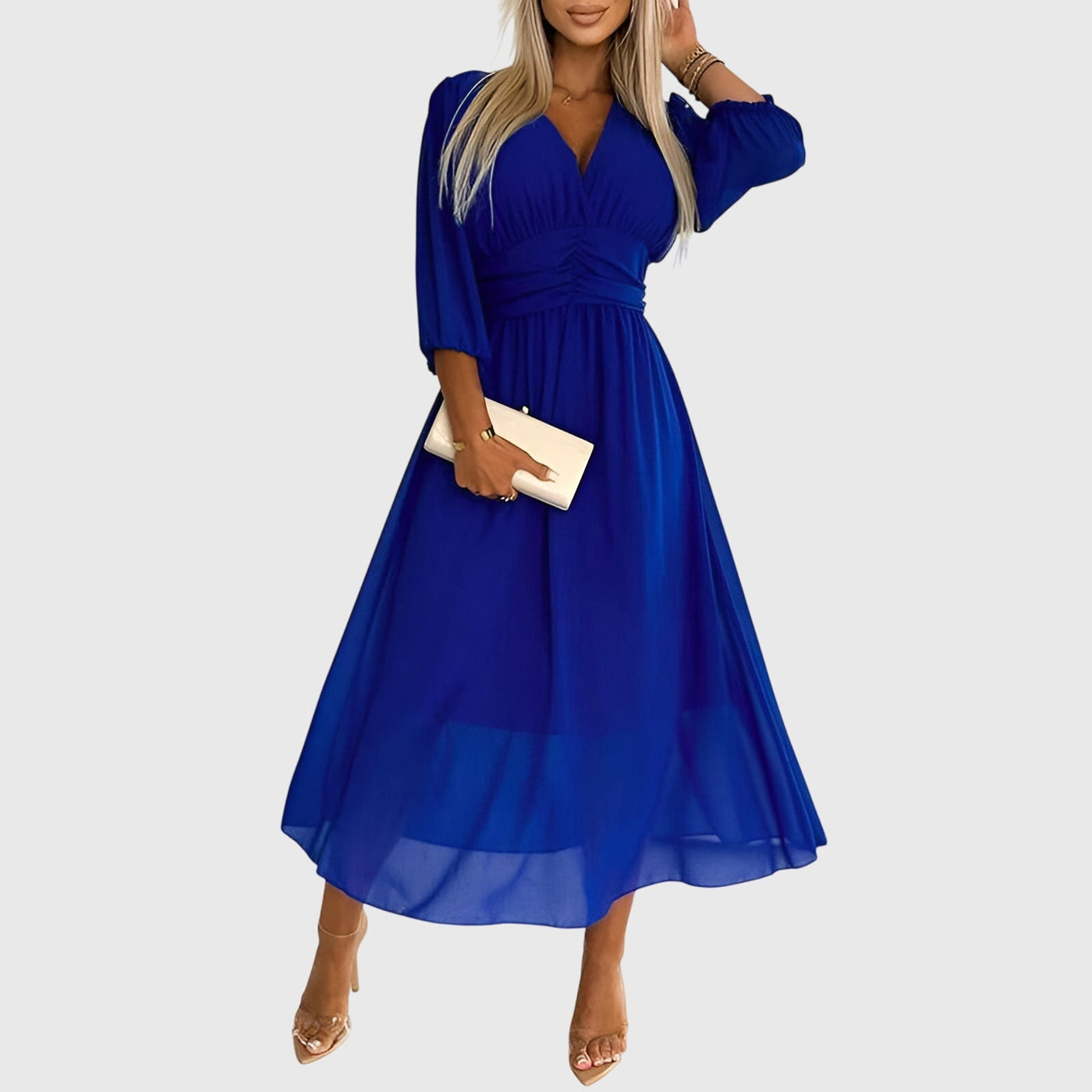 MF Silky Chiffon Dress