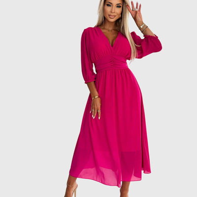 MF Silky Chiffon Dress